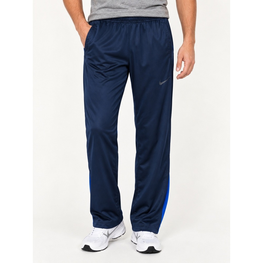 Nike Dri-FIT Mens Navy Blue Athletic Training Pants Stripe XXL RN56323